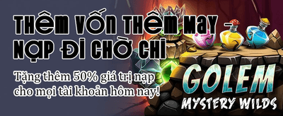 Ưu đãi nạp tiền hấp dẫn